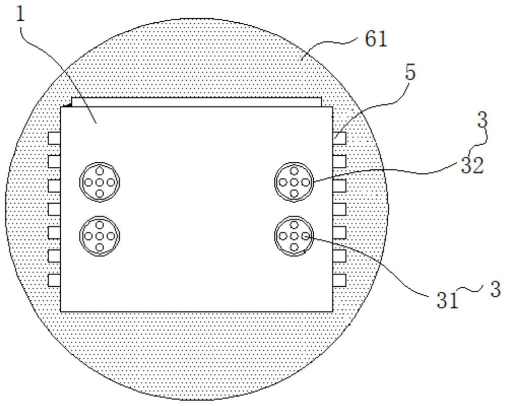 Outdoor power distribution cabinet