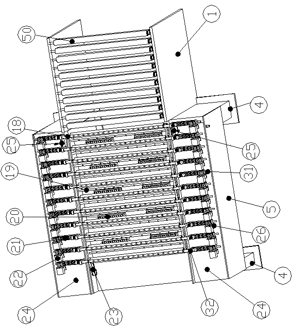 Automatic sweater sewing device based on machine vision perception