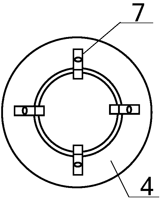 Disc Stirling engine heat collector port heat shield device and application thereof in solar power generation