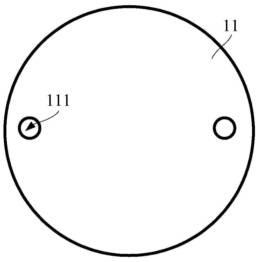 Hole protection marking device for exploratory hole and special wrench