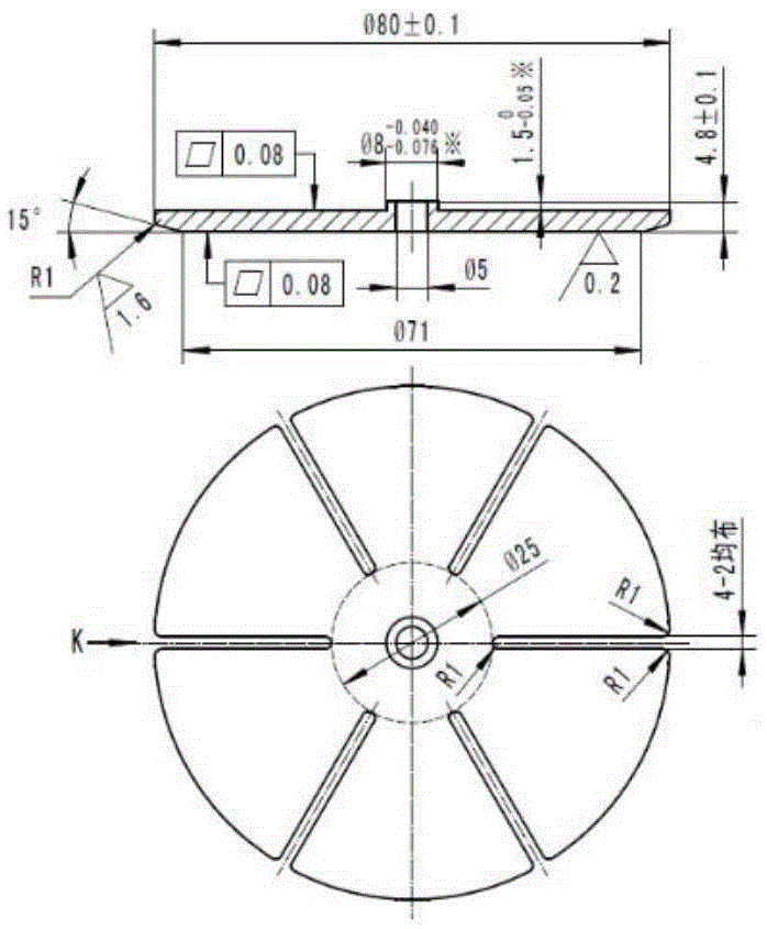 CuCr contact surface finishing equipment and method