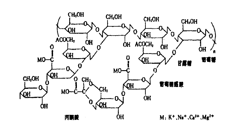 A kind of pretreatment method for increasing the viscosity of xanthan gum product