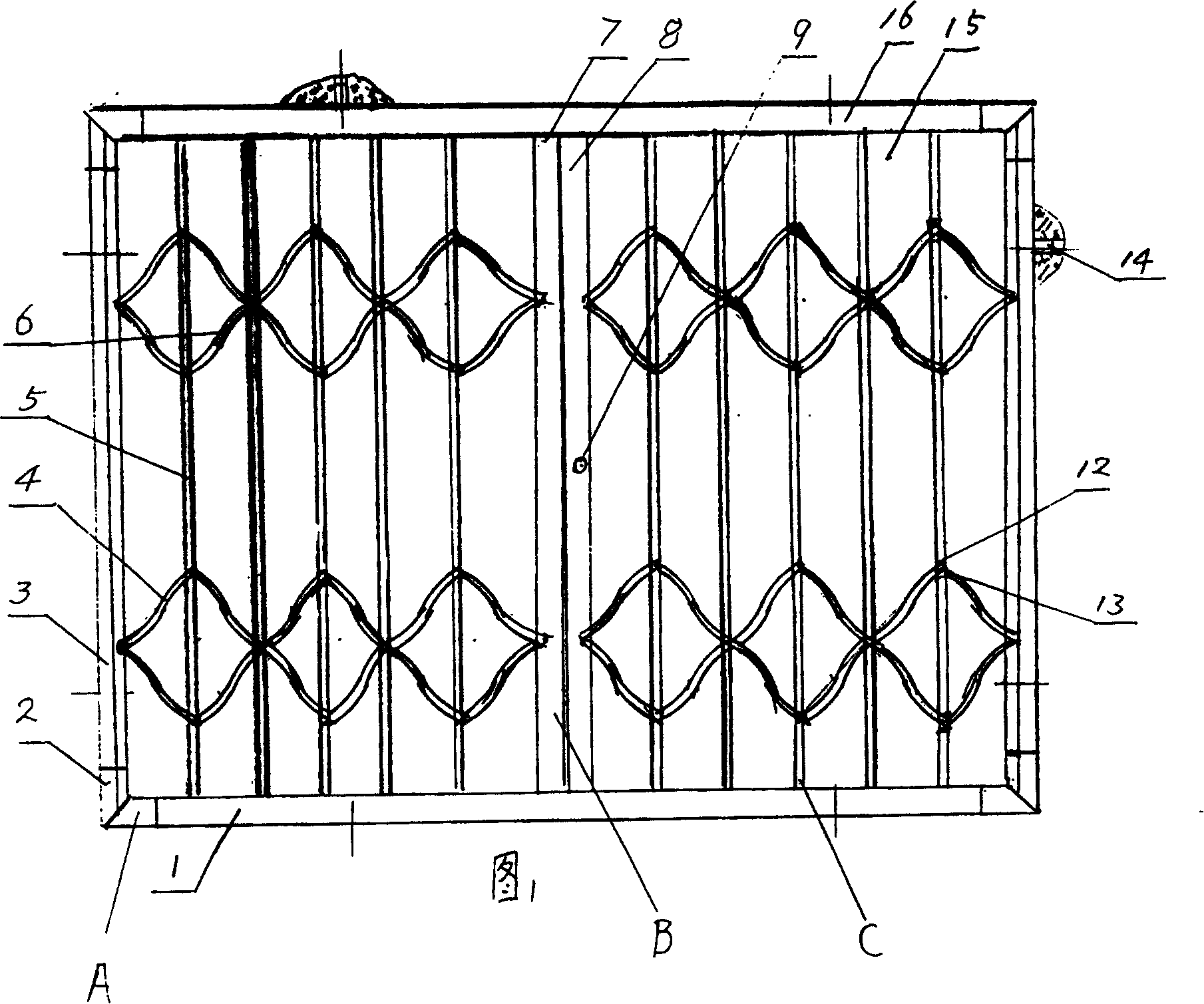 Protective sliding door and window