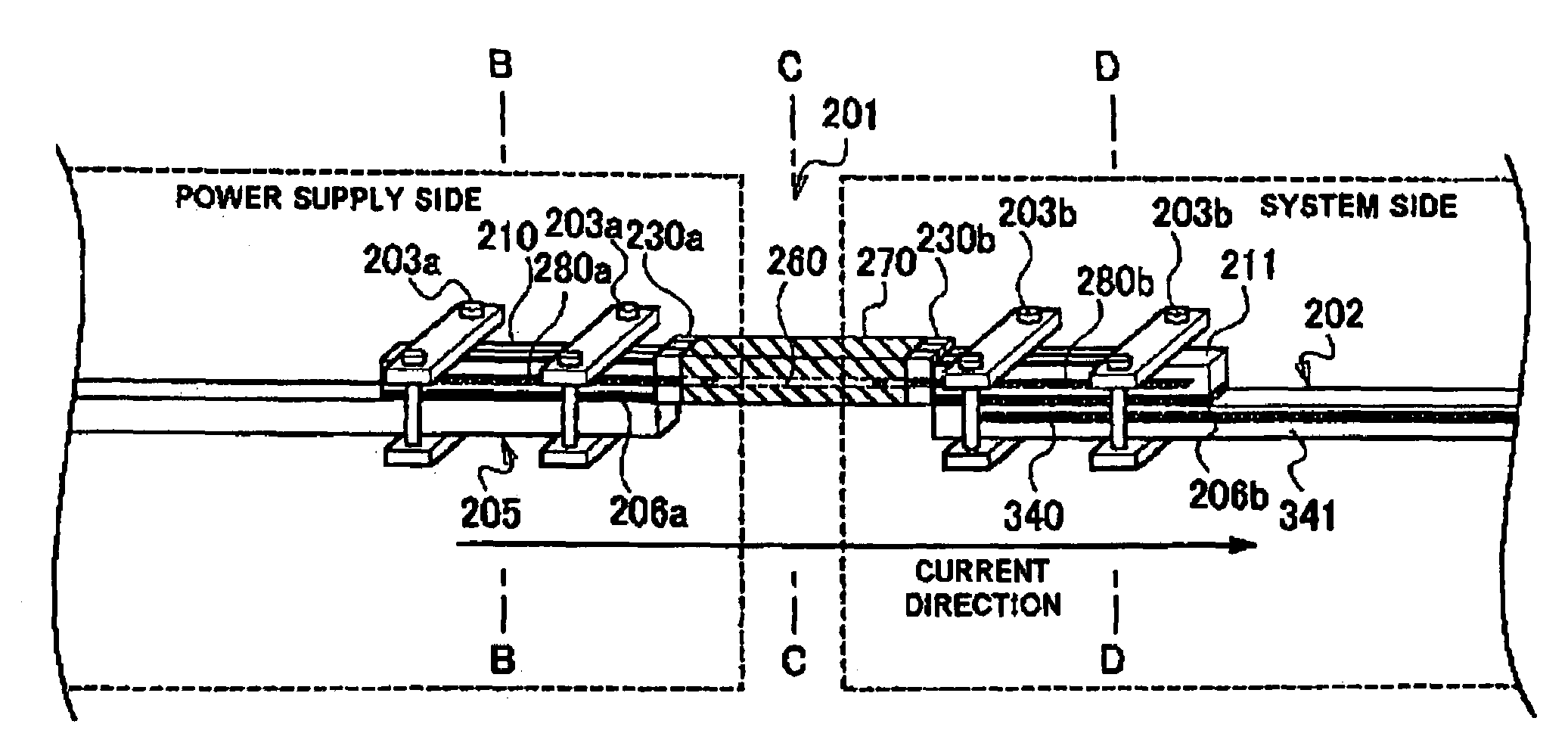 Oxide superconductor current lead and method of manufacturing the same, and superconducting system