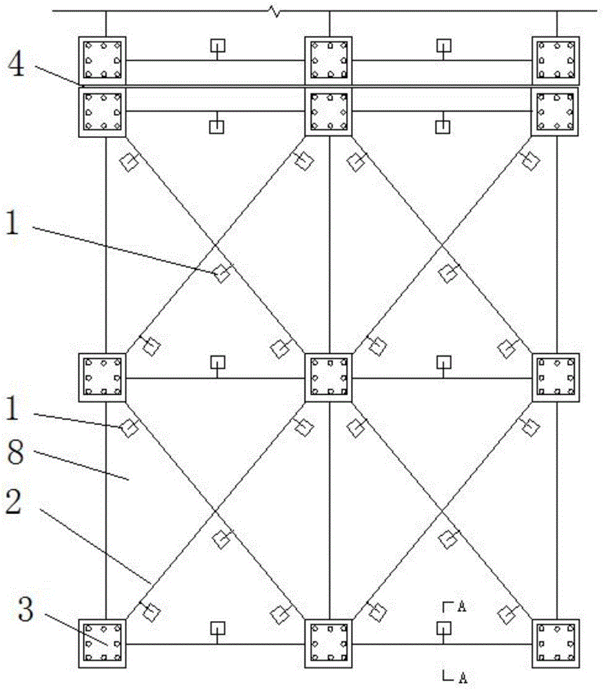 Building formwork or floor slab construction control method and special straightedge