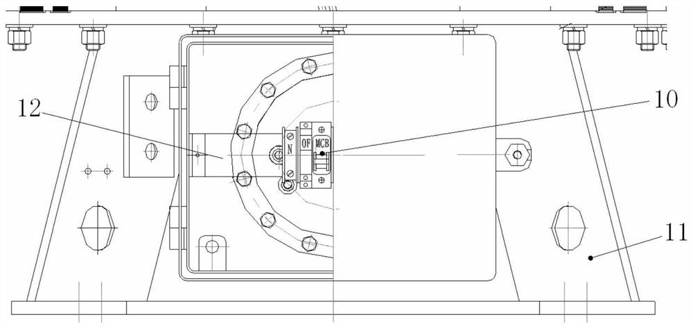 High-capacity cascade voltage transformer for station power supply in transformer substation