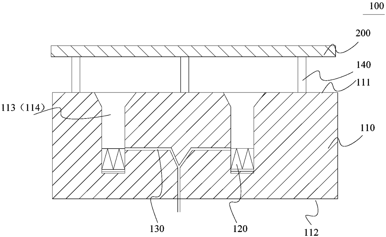 Substrate carrier platform and exposure machine