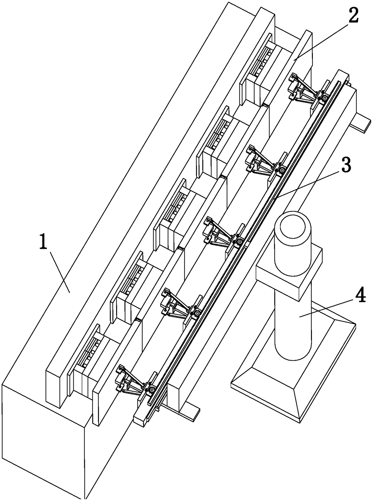 Injection mold capable of adjusting demolding number