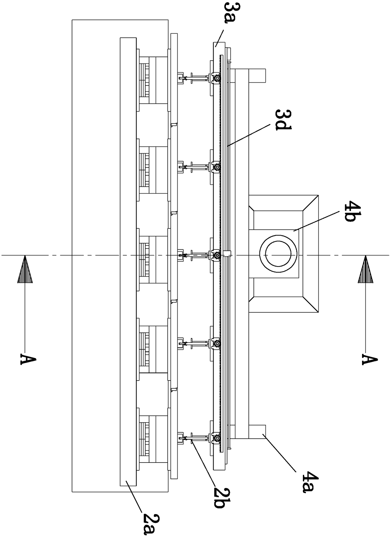 Injection mold capable of adjusting demolding number