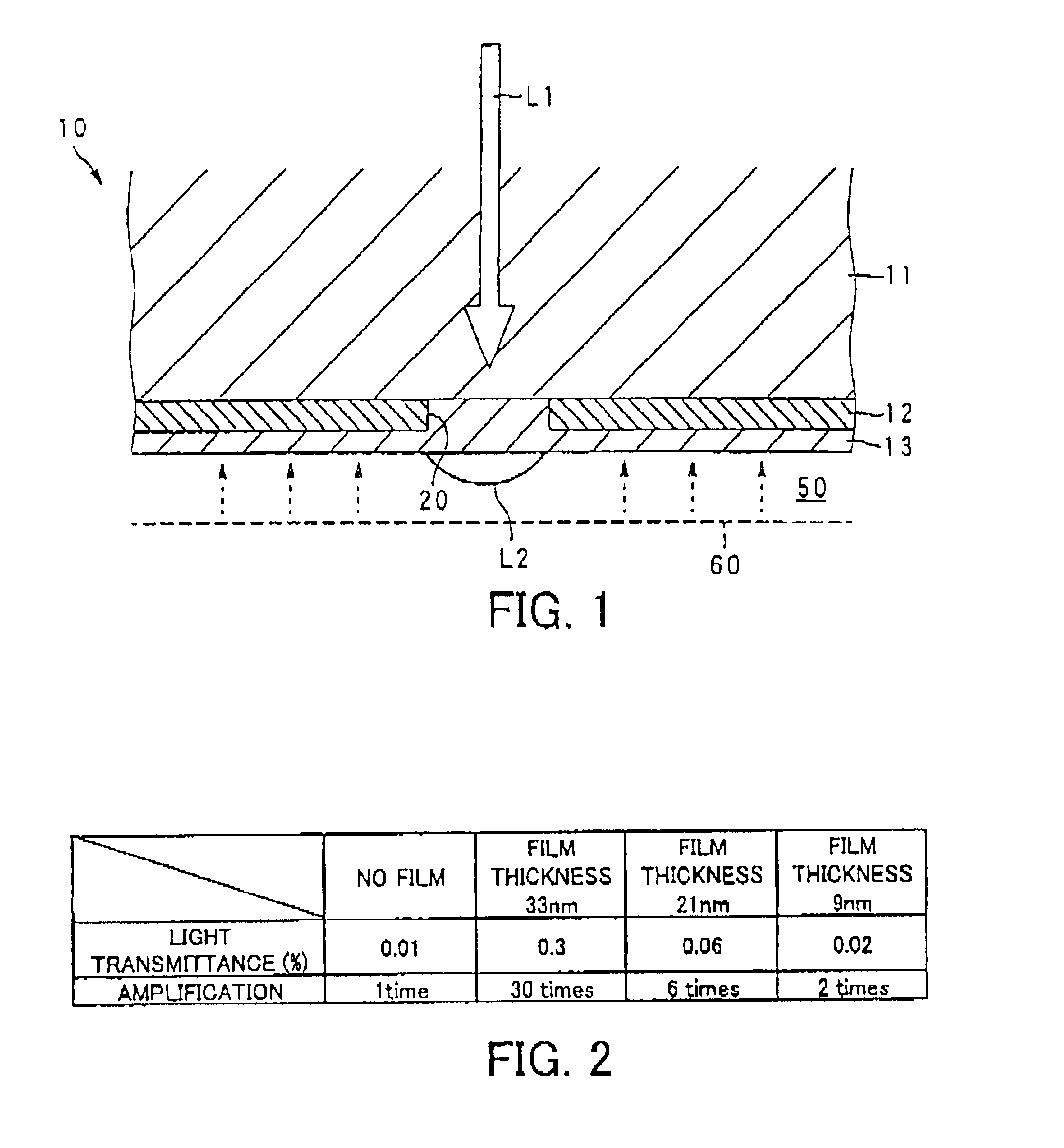Optical near-field generating element and optical apparatus including the same