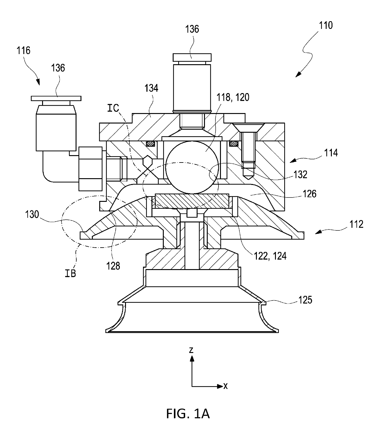 Suction gripper system for handling at least one article