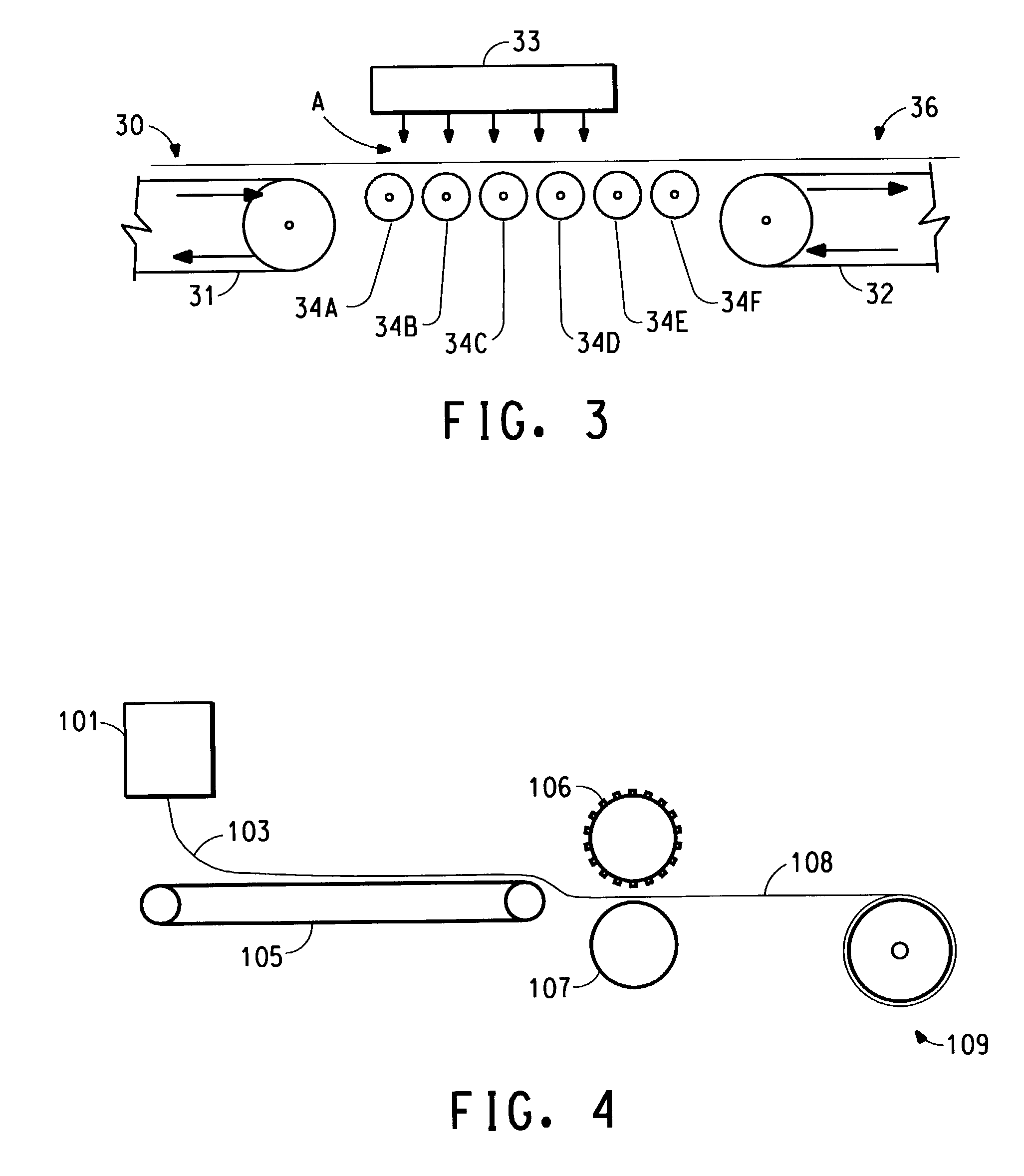 Stretchable multiple-component nonwoven fabrics and methods for preparing