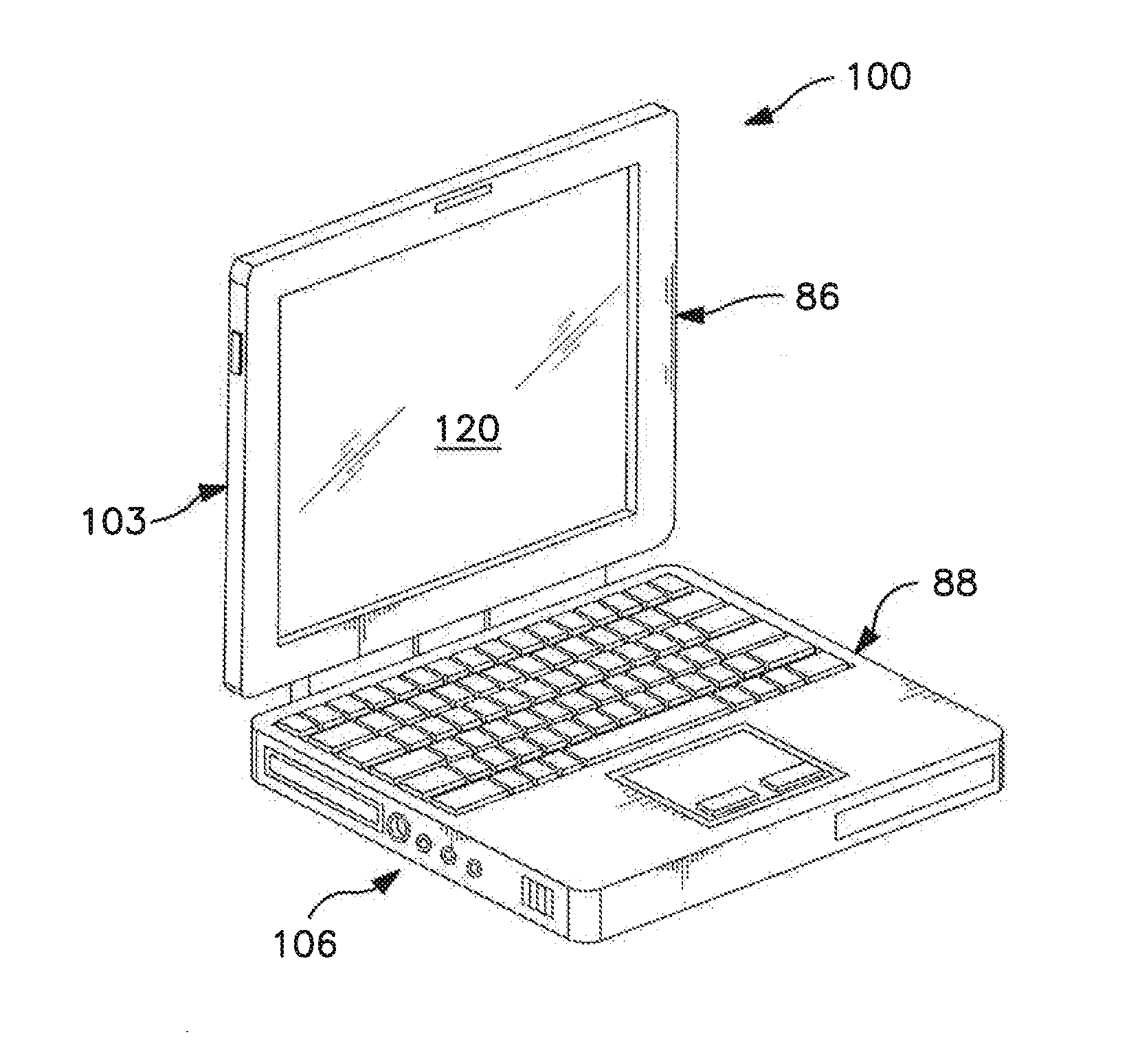 Molded Part for Use in a Portable Electronic Device
