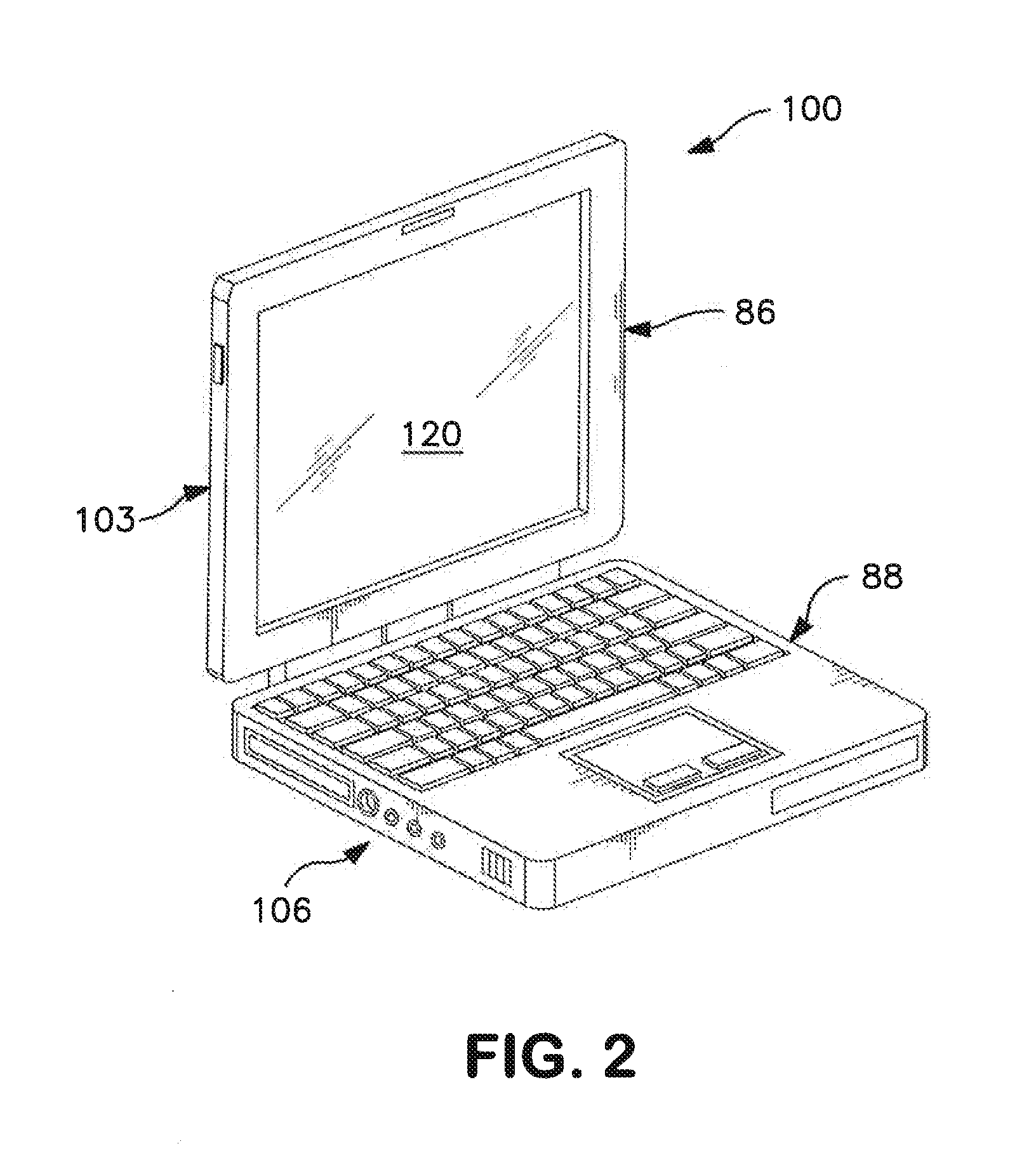 Molded Part for Use in a Portable Electronic Device