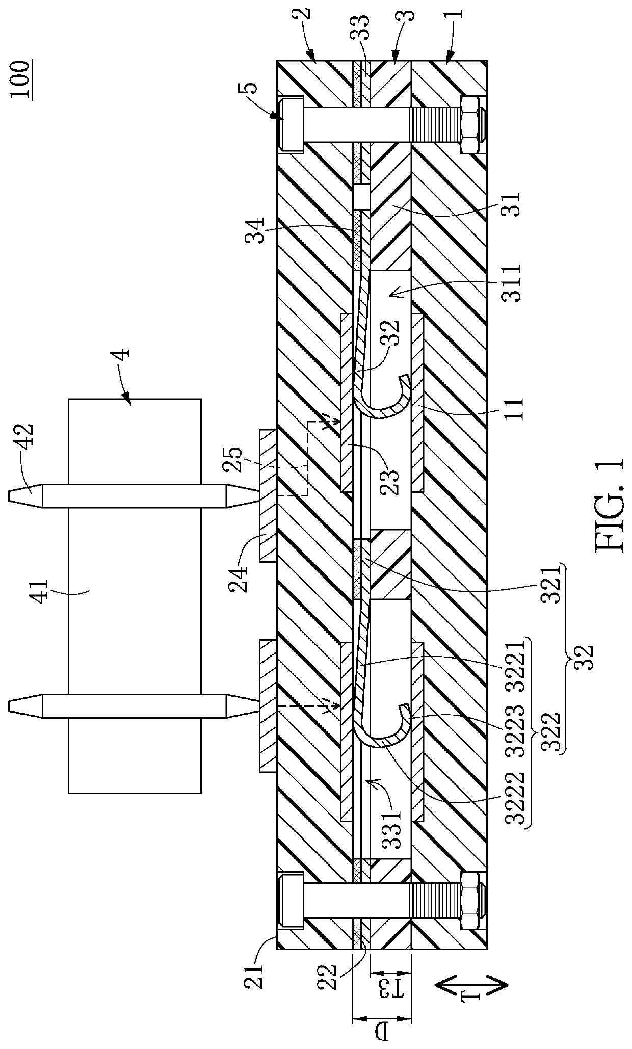 Probe card testing device and testing device