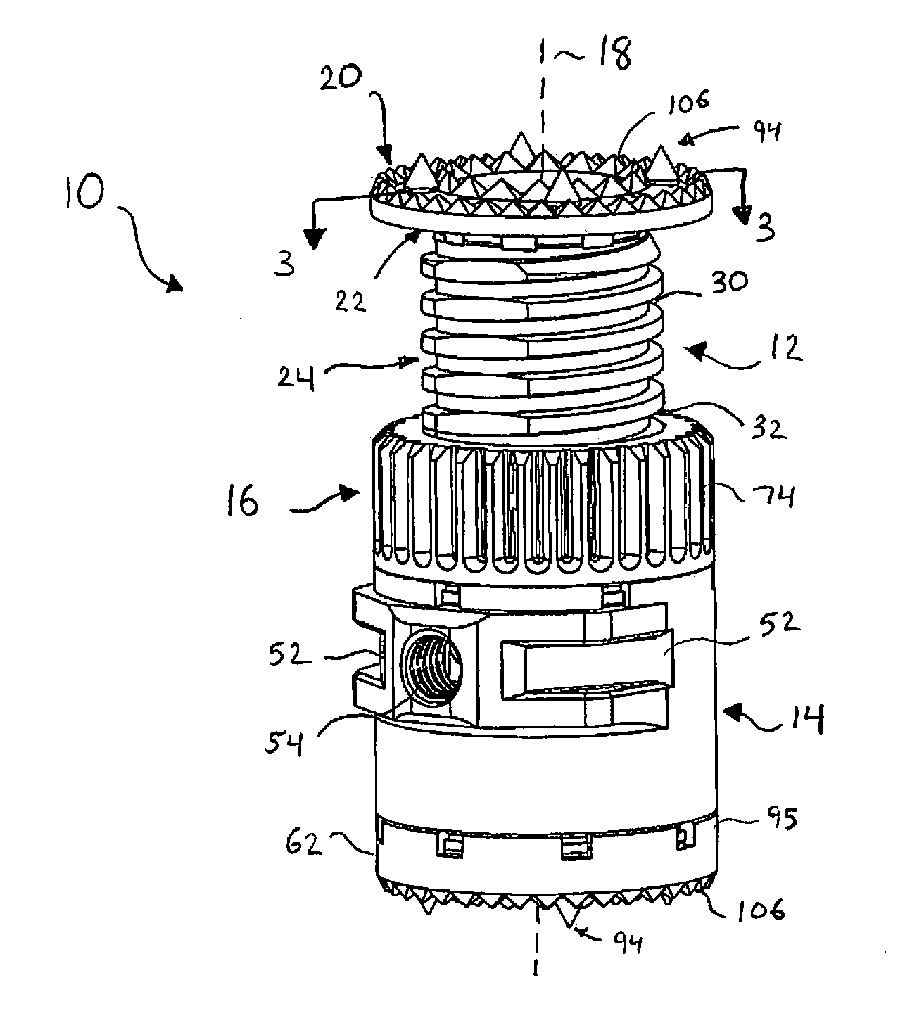 Expandable Vertebral Implant