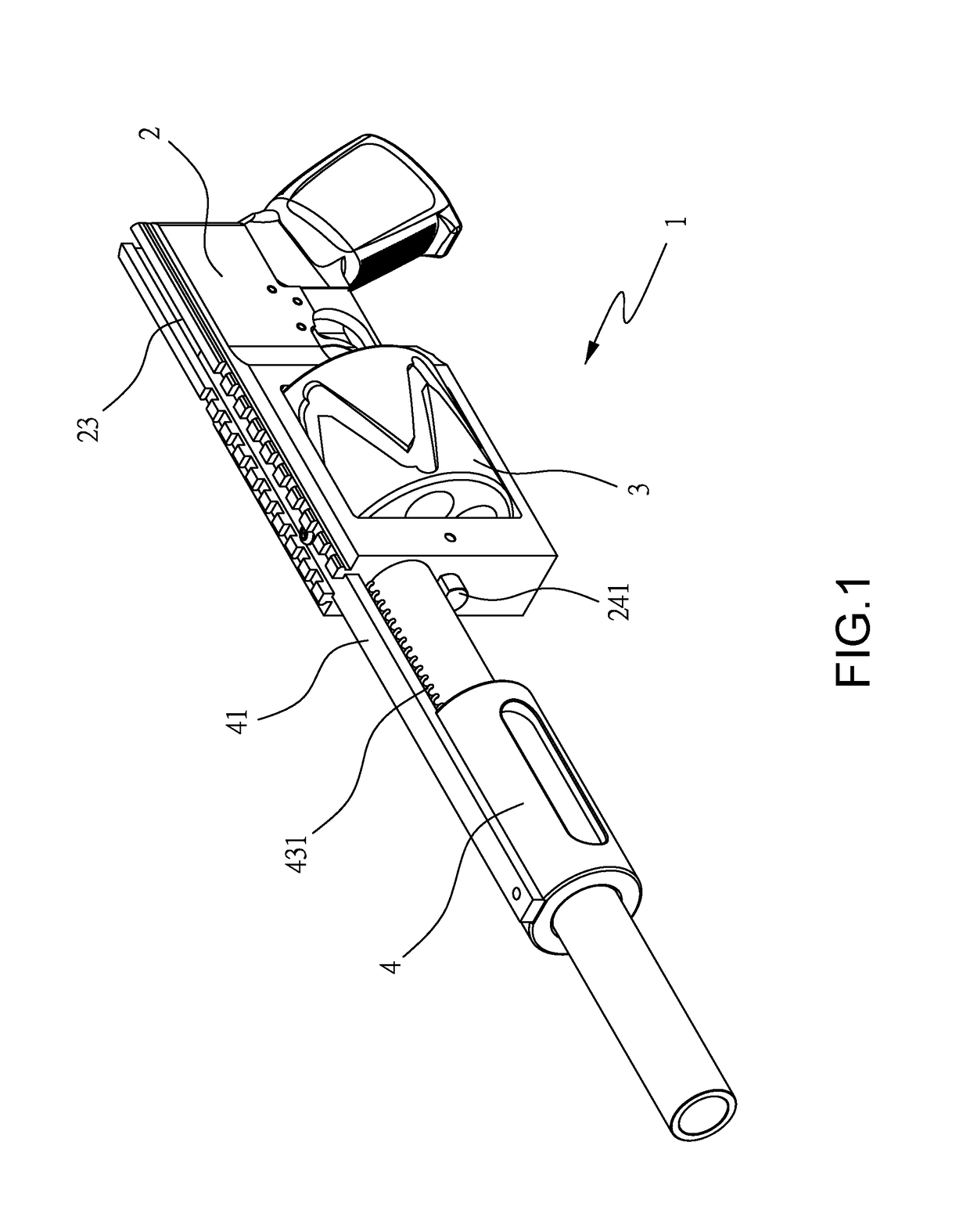 Structure of wheel type positioning device