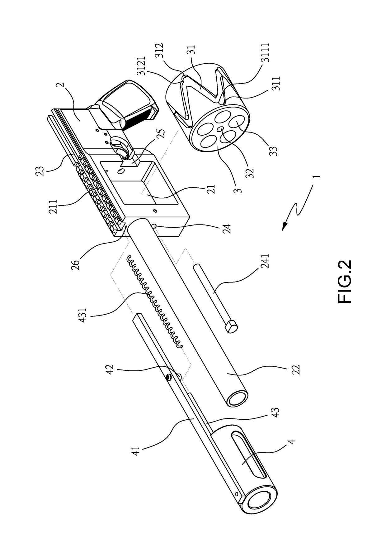 Structure of wheel type positioning device