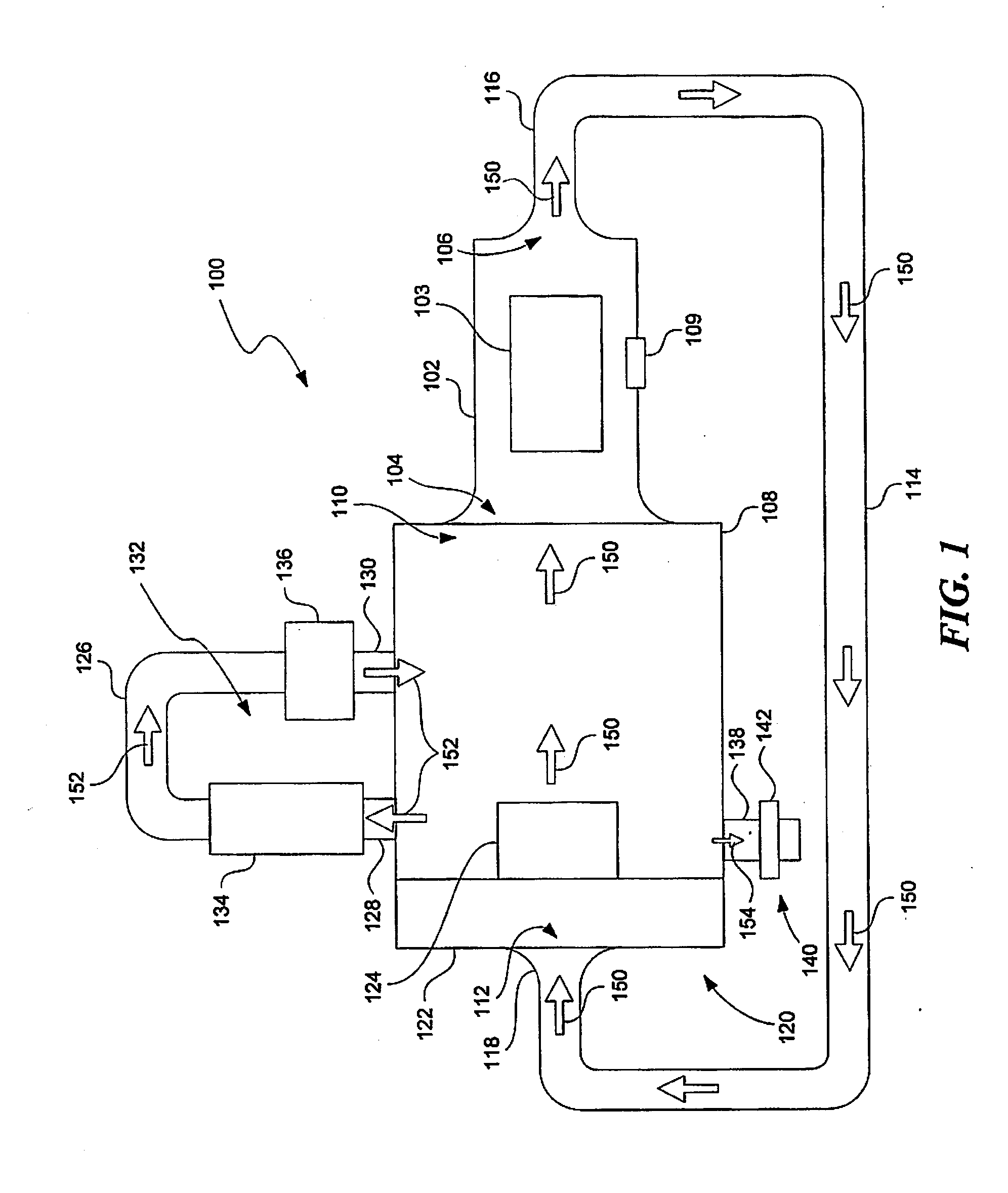 Recirculating filtration systems for material processing systems and associated methods of use and manufacture