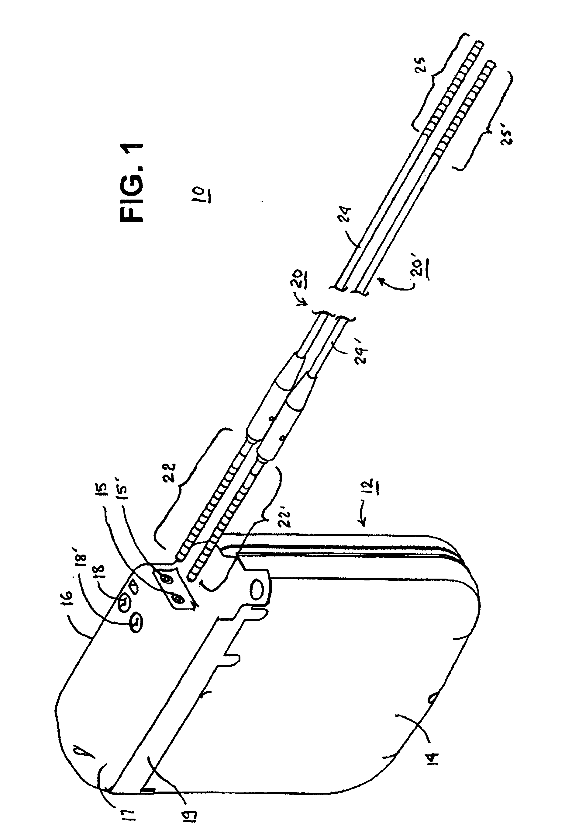 In-line lead header for an implantable medical device