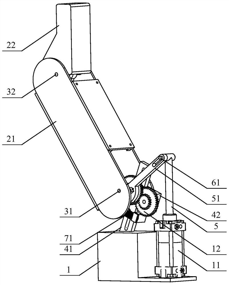 Adaptive Robot Finger Device for Slide Bar Delayed Displacement Linear Flat Clamp