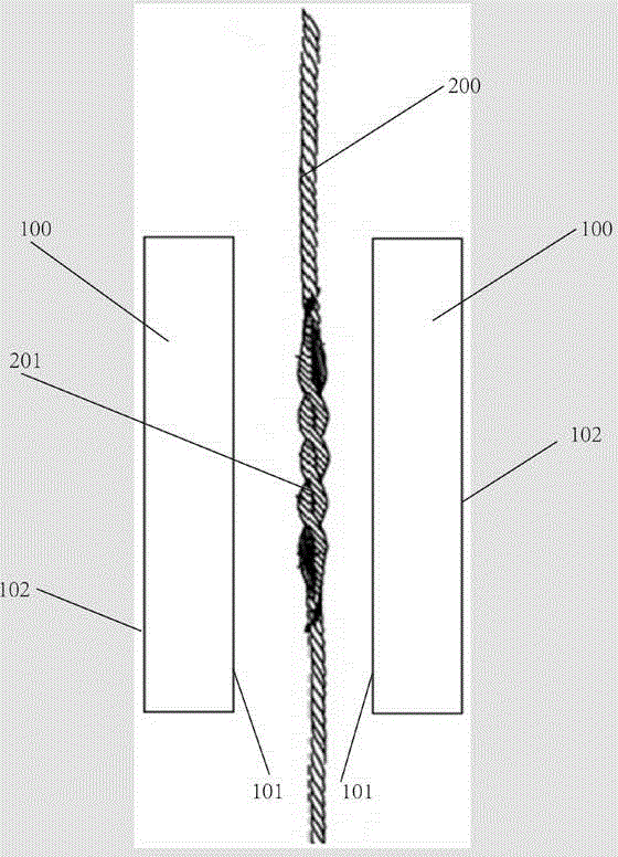 Method for improving abrasion resistance of wet type joint of yarn and device thereof