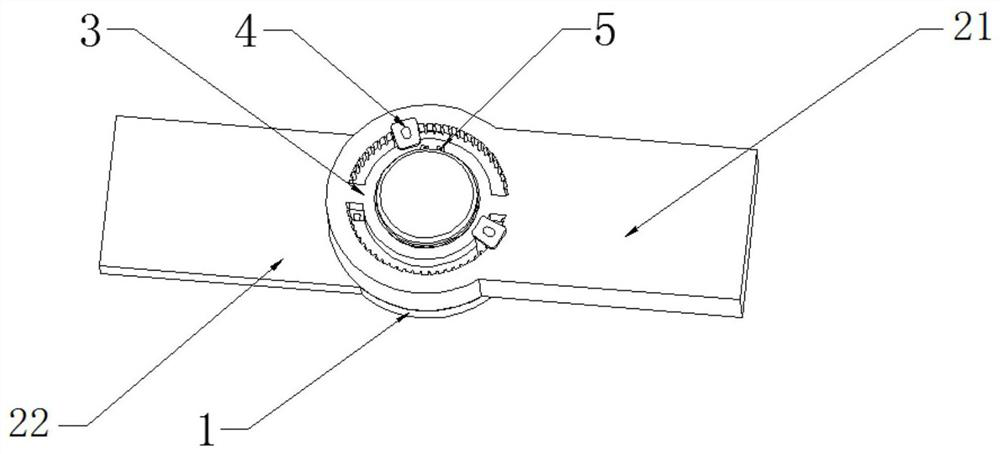 Elbow joint rehabilitation training device and direction changing conveying device for processing