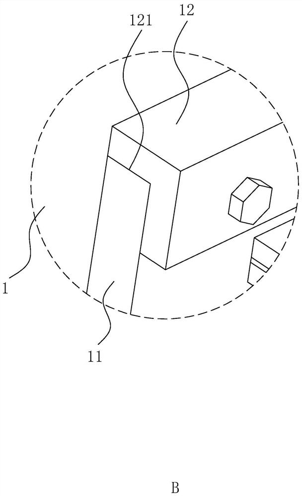 An automatic waste removal type flat indenter tangent device