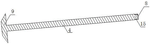 A prestressed anchor rod preventing pulling out from the anchor hole