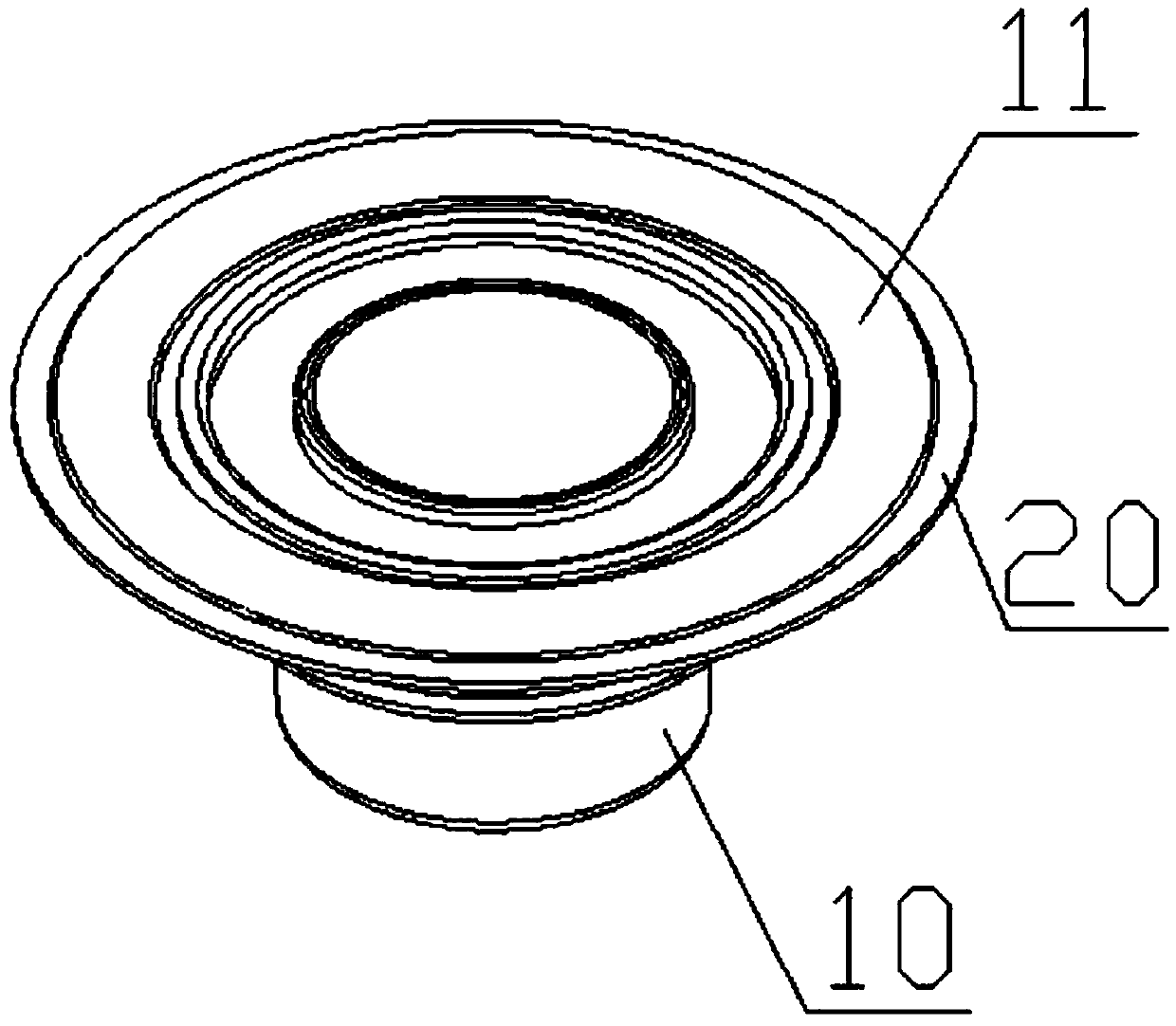 Loudspeaker with a good sound effect