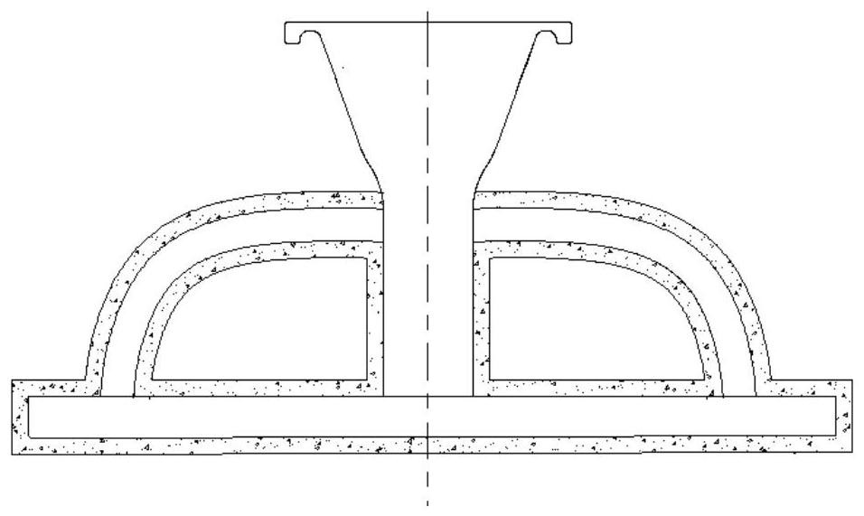 A method for preparing formwork with controllable heat dissipation conditions