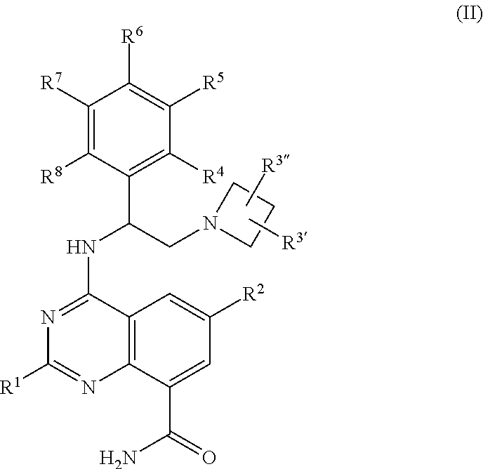 Quinazoline carboxamide azetidines