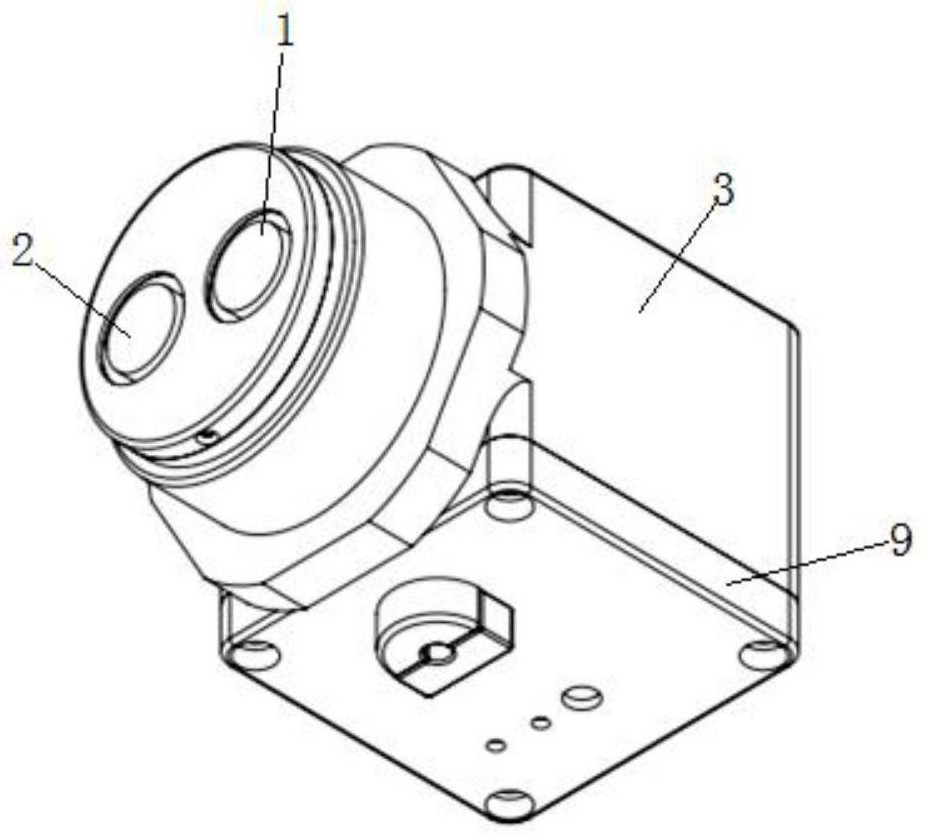 Safety type liquid level height and liquid level potential comprehensive testing device