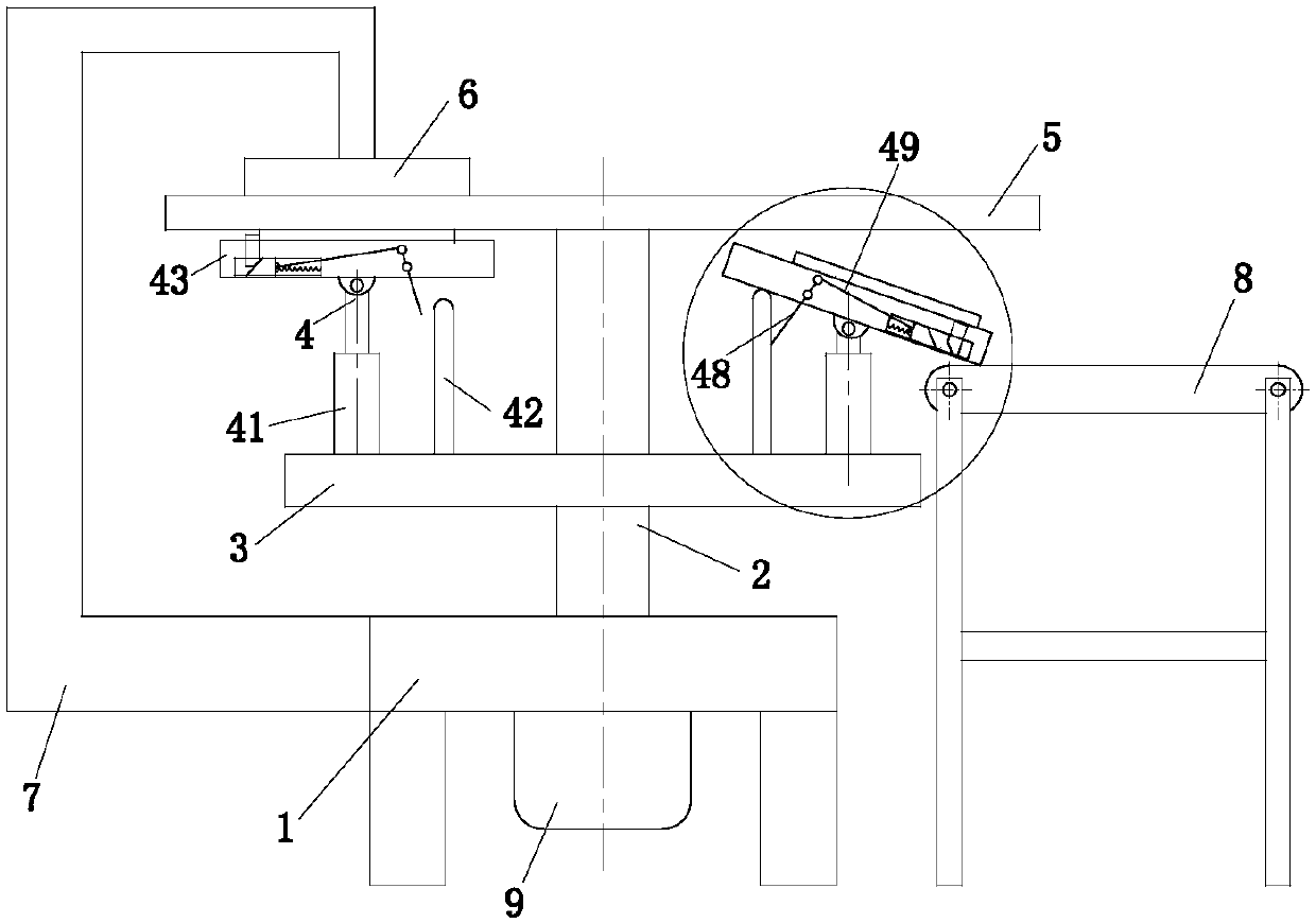 Rotary type semi-automatic solder paste printer