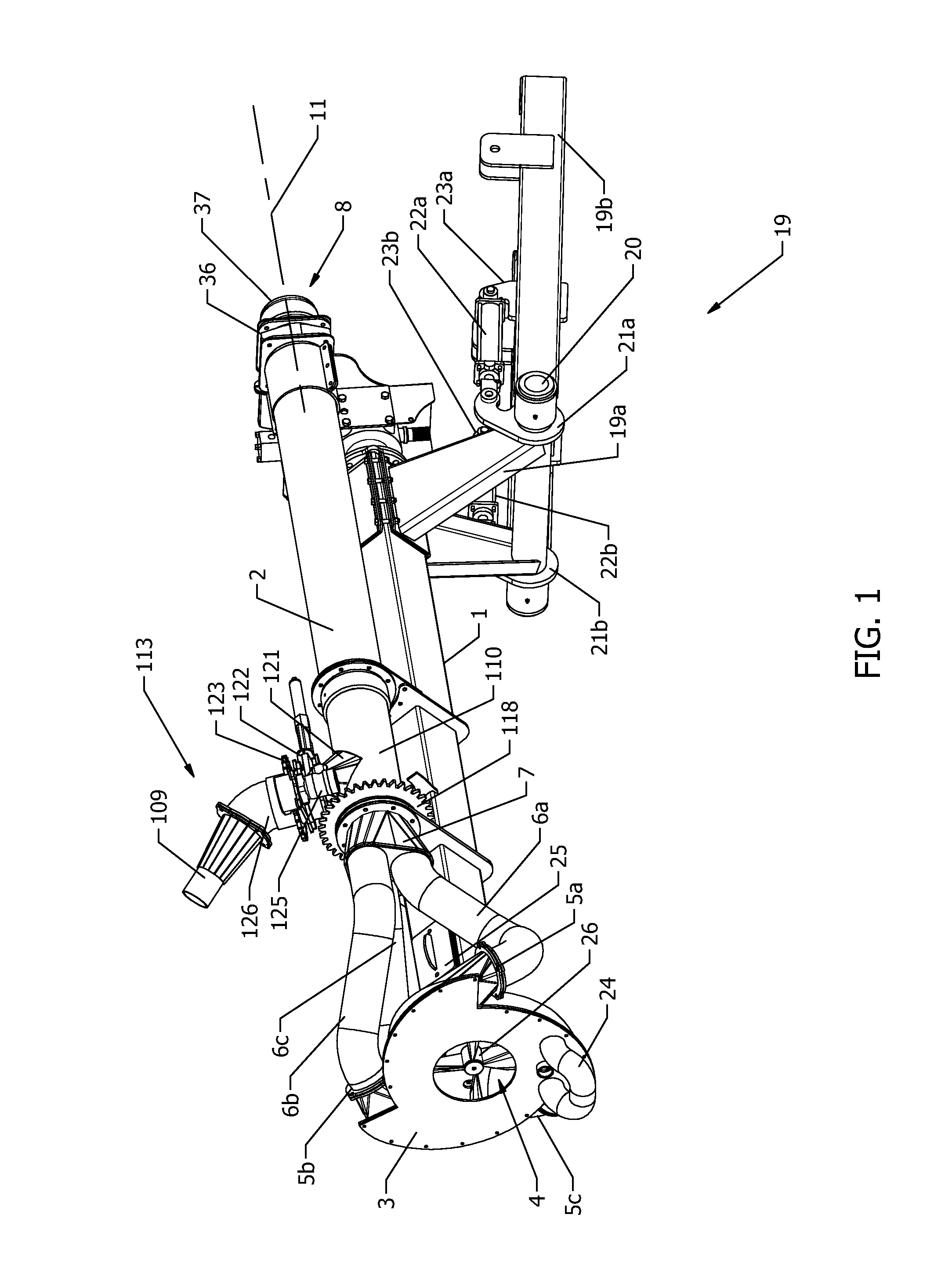 Pump for immersion within a fluid reservoir