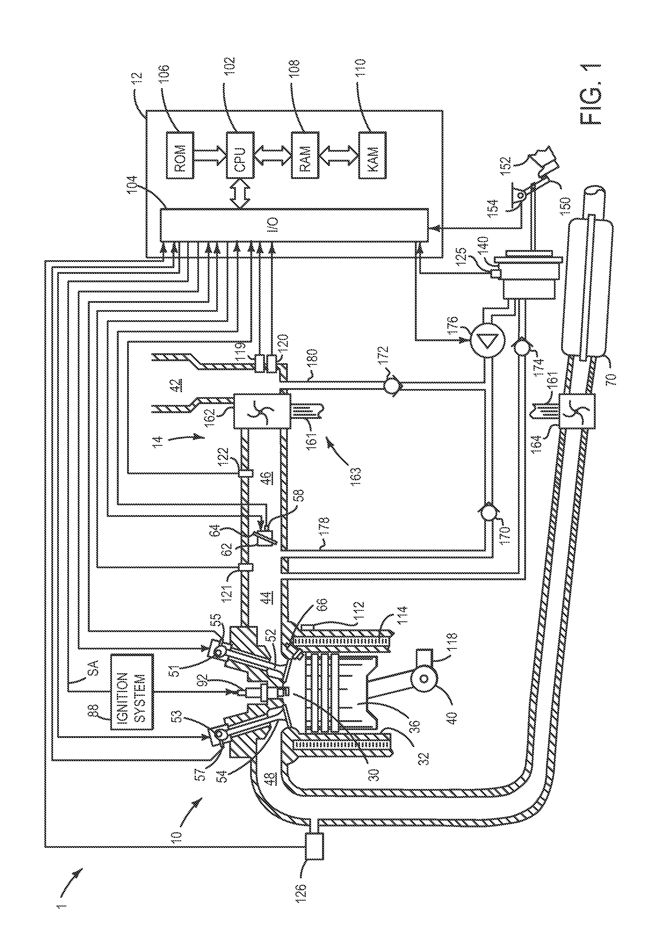 Electrically driven vacuum pump for a vehicle