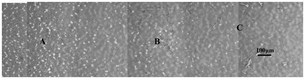 A method for preparing gradient microstructure of high-strength and toughness tc21 titanium alloy