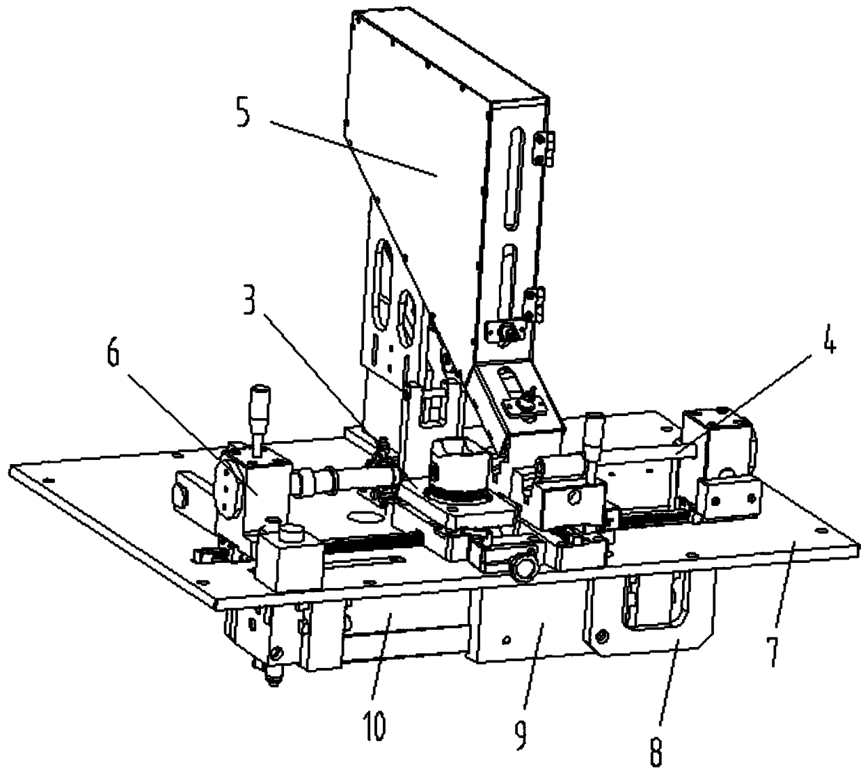 An automatic assembly machine for piston pins