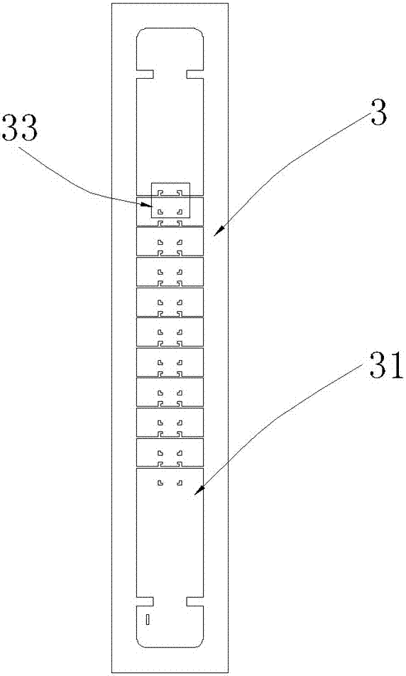 High-efficiency street lamp flip-chip cob light source and its production process