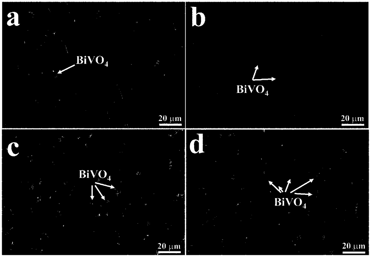 Nanometer bismuth vanadate-zinc electroplating layer and preparation method and application thereof