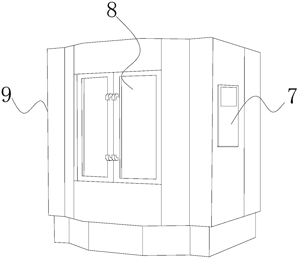 Device for cutting circular blocky sponge