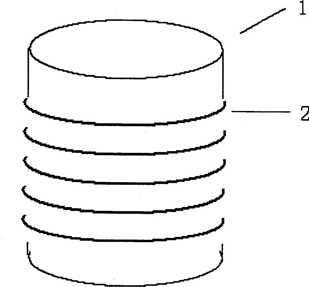 Audio frequency magnetic conducted connection and connector thereof