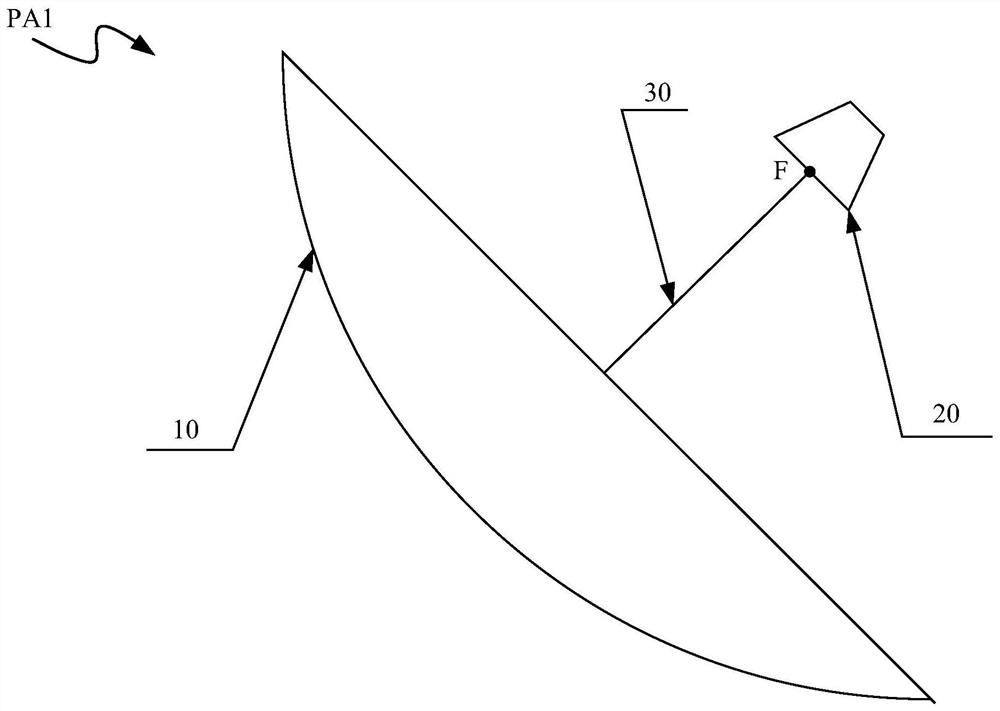 Portable deployable parabolic antenna and folding and unfolding method