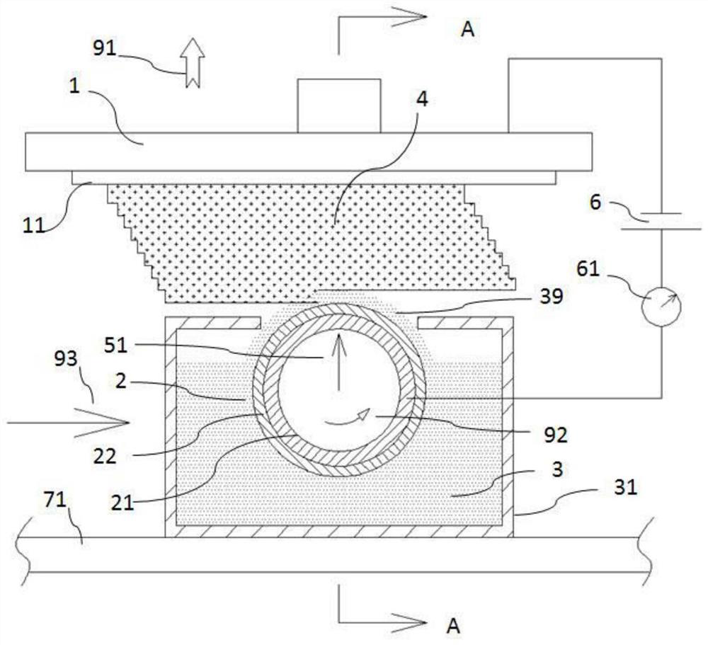 Electrochemical based processing device and method