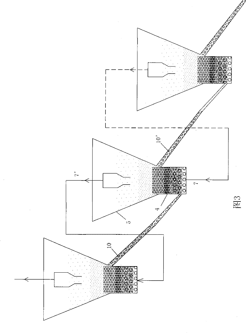Fine iron pre-reduction technology suitable for wide grain size distribution and apparatus thereof