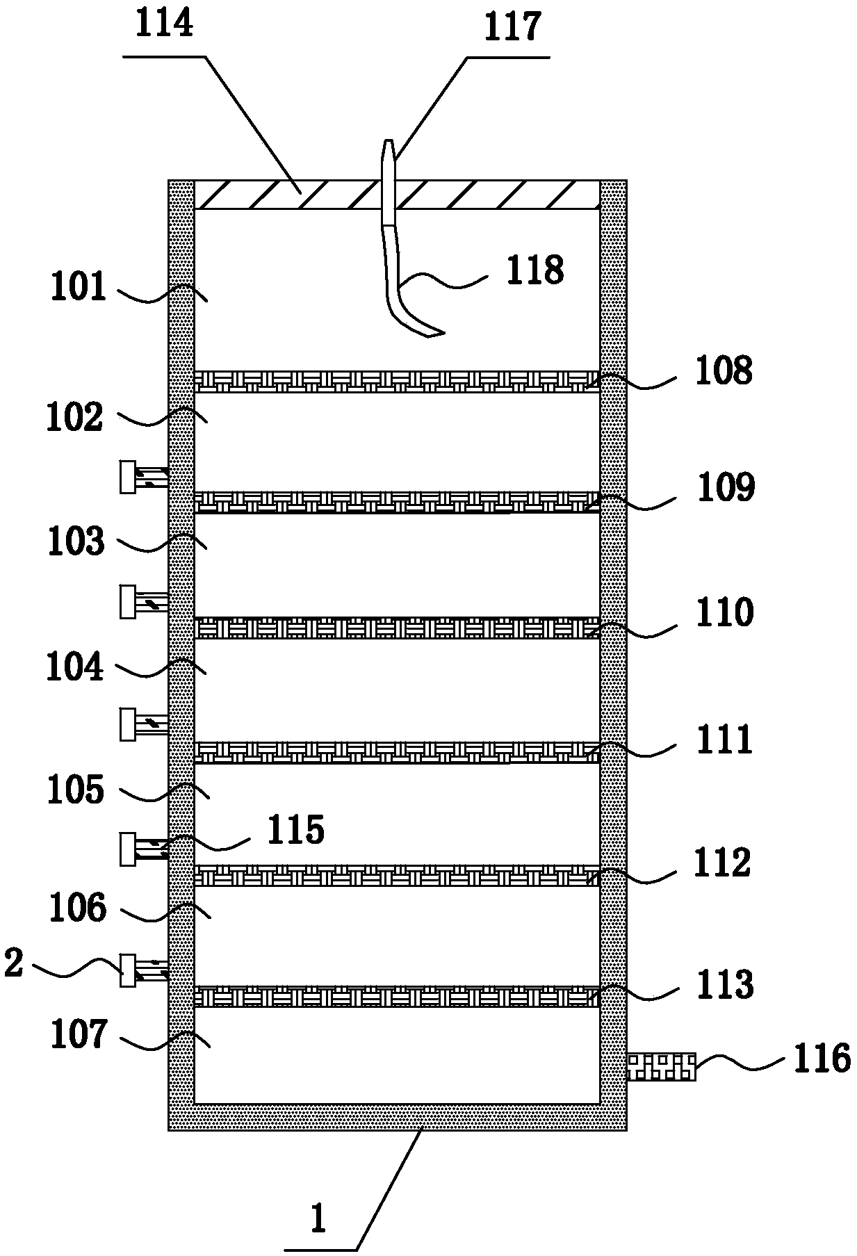 Point-to-point directional adipose transplantation device