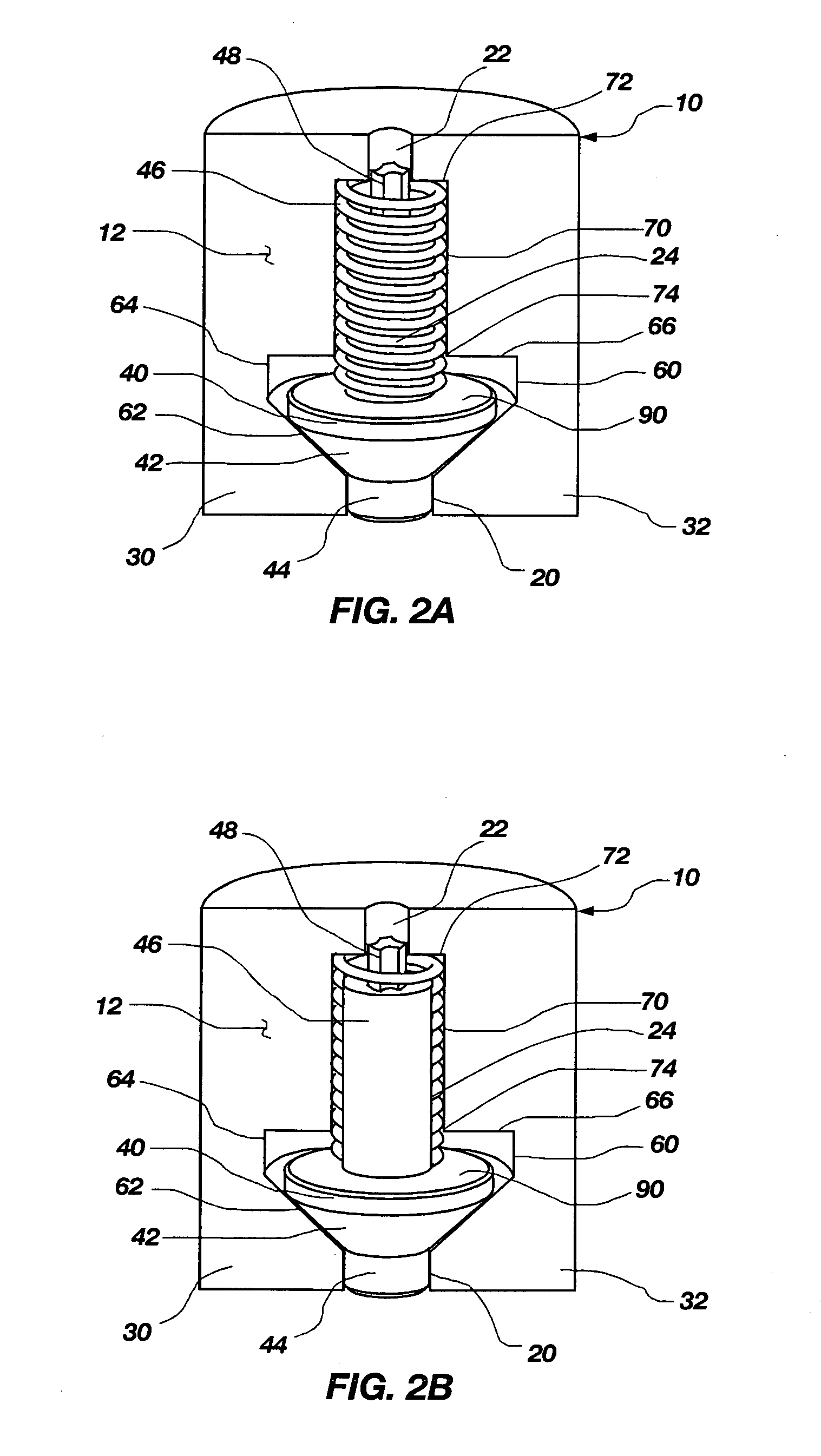 Osmotic delivery device having a two-way valve and a dynamically self-adjusting flow channel