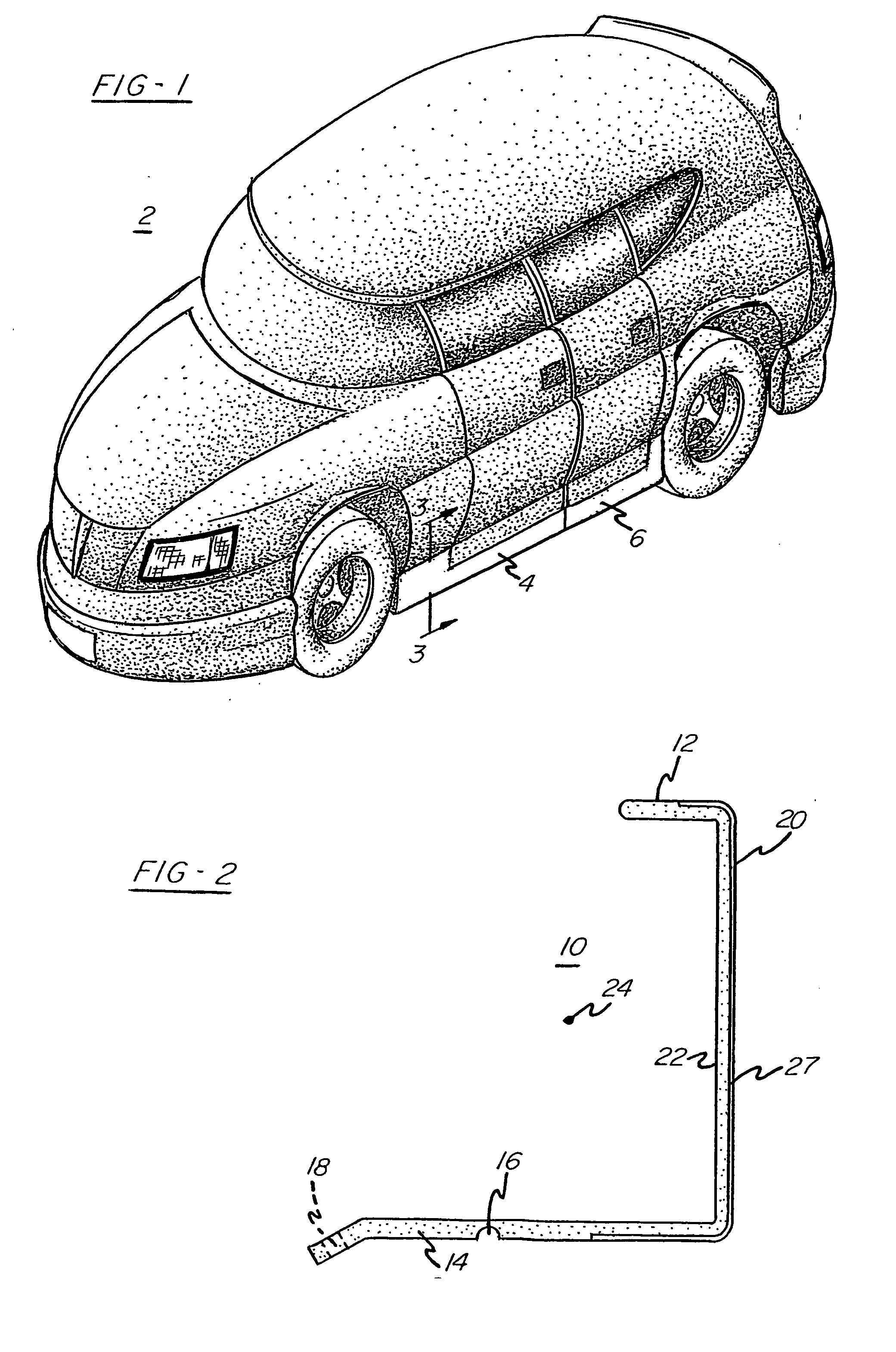Side sill trim part and method of molding same