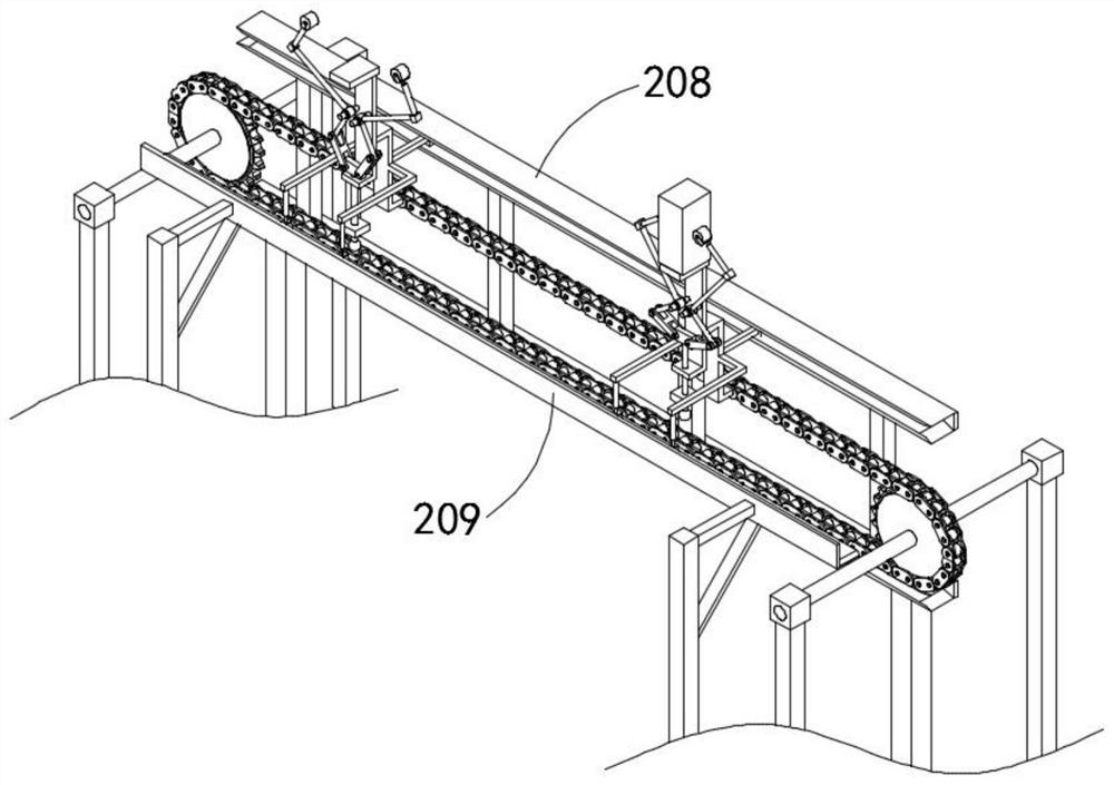 Continuous automatic thermal shrinkage bag wrapping system