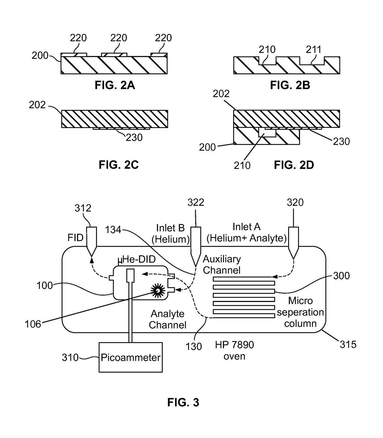 Miniaturized helium photoionization detector